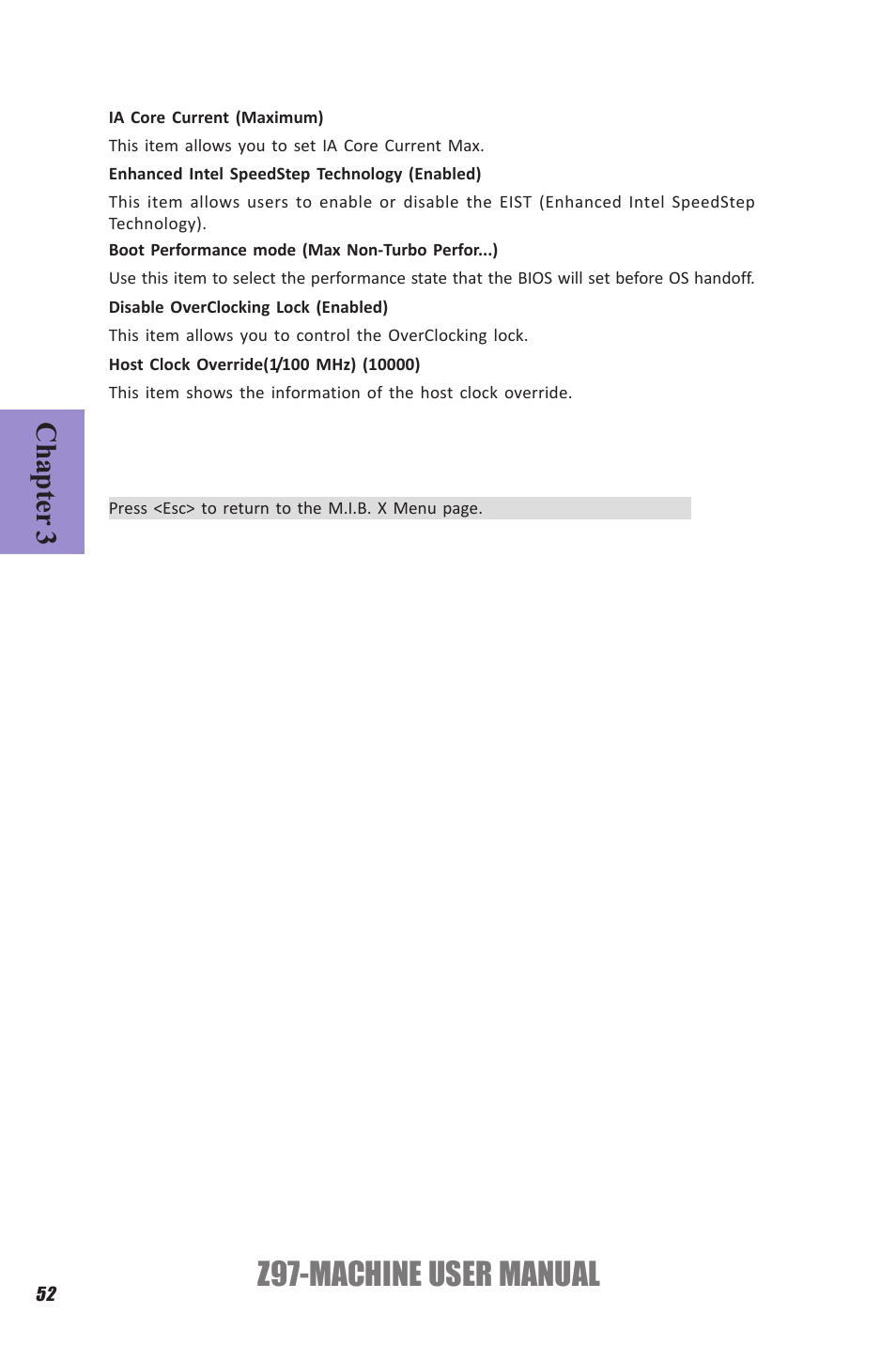 Z97-machine user manual, Chapter 3 | Elitegroup Z97-MACHINE (V1.0) User Manual | Page 58 / 90