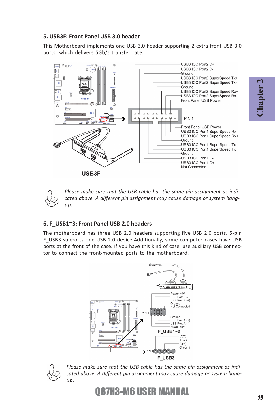 Q87h3-m6 user manual, Chapter 2 | Elitegroup Q87H3-M6 (V1.0) User Manual | Page 23 / 60