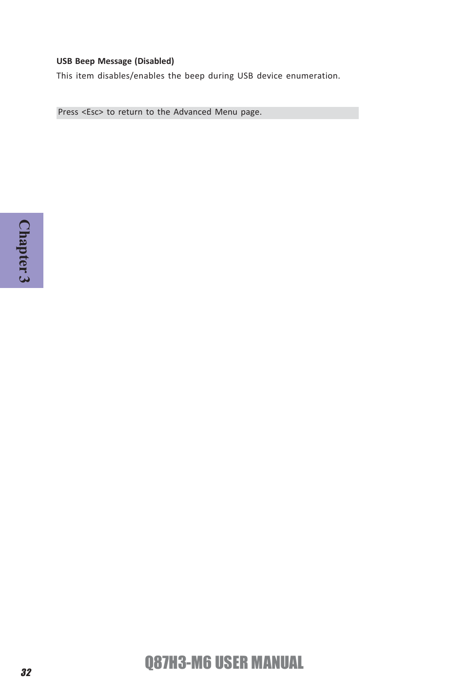 Q87h3-m6 user manual, Chapter 3 | Elitegroup Q87H3-M6 (V1.0) User Manual | Page 36 / 60