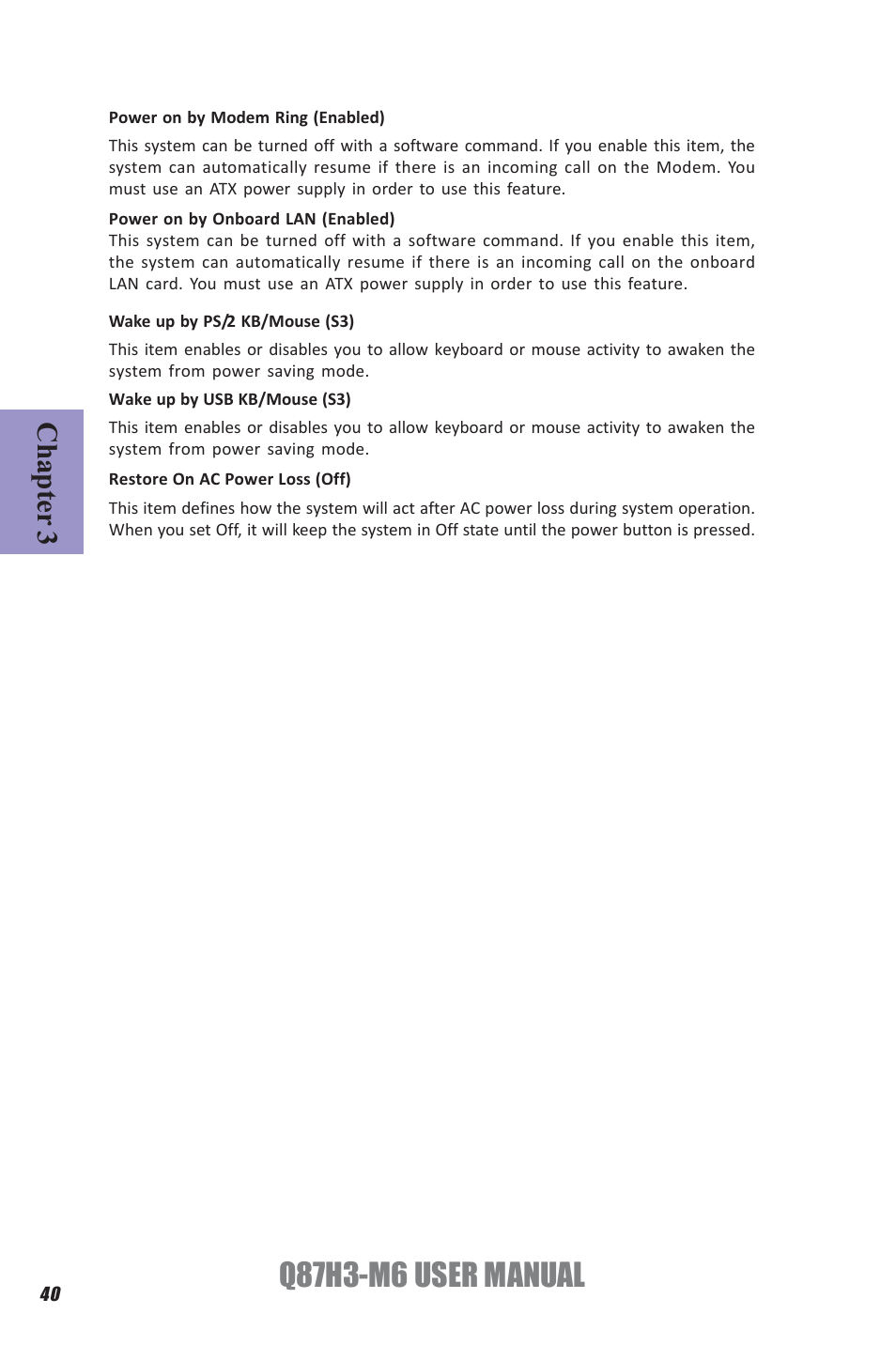 Q87h3-m6 user manual, Chapter 3 | Elitegroup Q87H3-M6 (V1.0) User Manual | Page 44 / 60