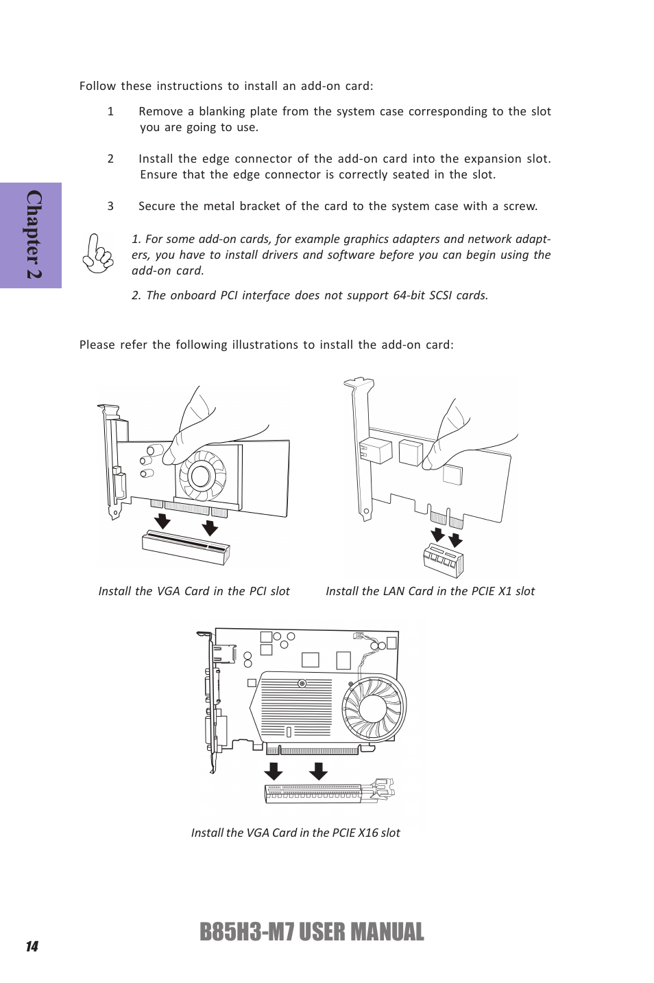 B85h3-m7 user manual, Chapter 2 | Elitegroup B85H3-M7 (V1.0) User Manual | Page 18 / 74