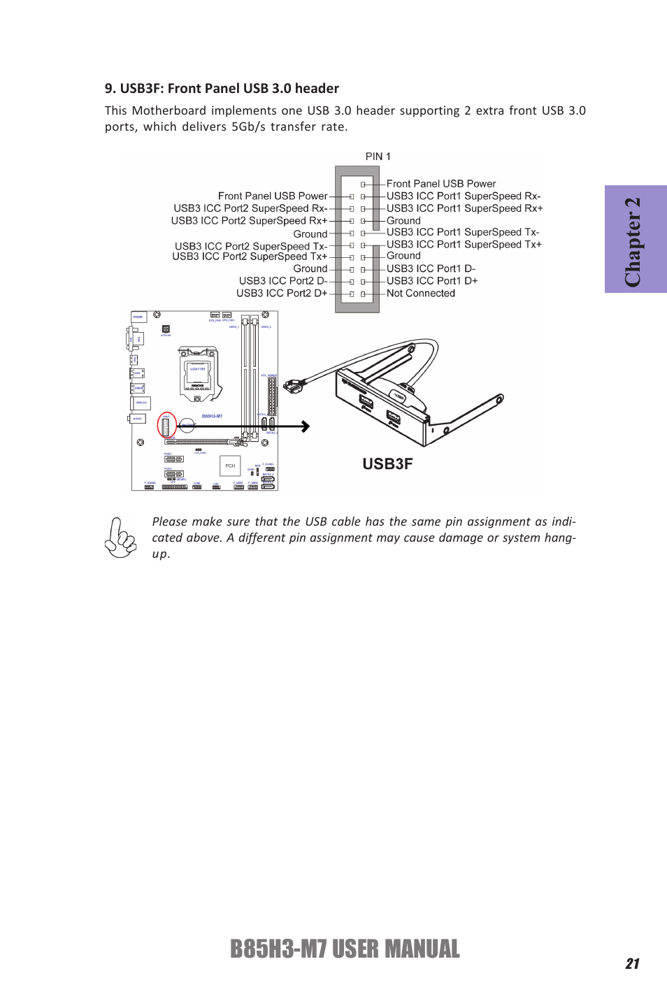 B85h3-m7 user manual, Chapter 2 | Elitegroup B85H3-M7 (V1.0) User Manual | Page 25 / 74