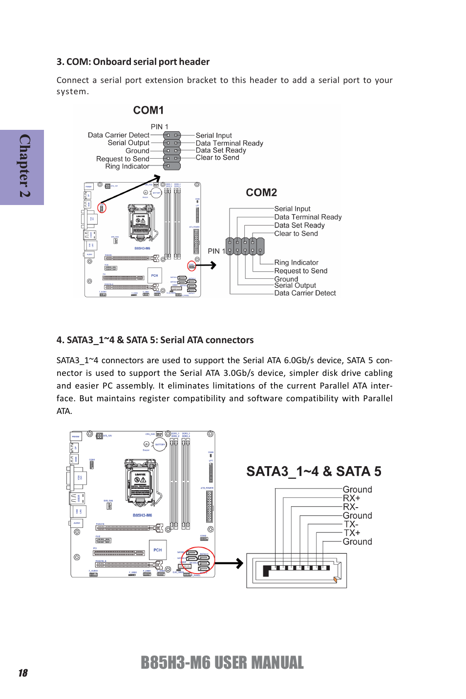 B85h3-m6 user manual, Chapter 2 | Elitegroup B85H3-M6 (V1.0) User Manual | Page 22 / 52