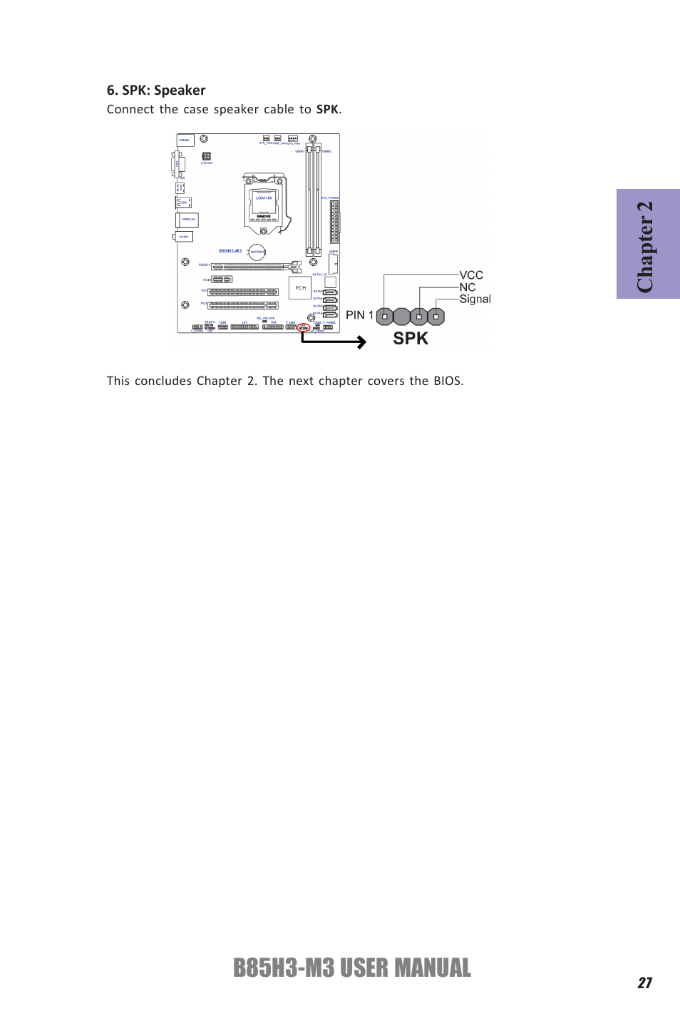 B85h3-m3 user manual, Chapter 2 | Elitegroup B85H3-M3 (V1.0) User Manual | Page 31 / 78