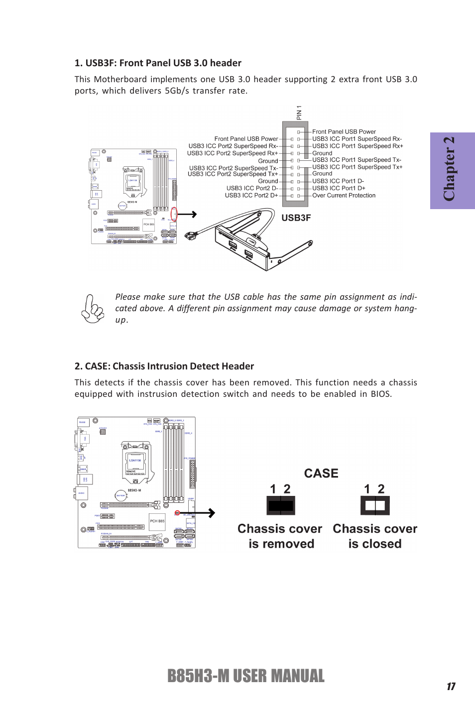 B85h3-m user manual, Chapter 2 | Elitegroup B85H3-M (V1.0) User Manual | Page 21 / 82