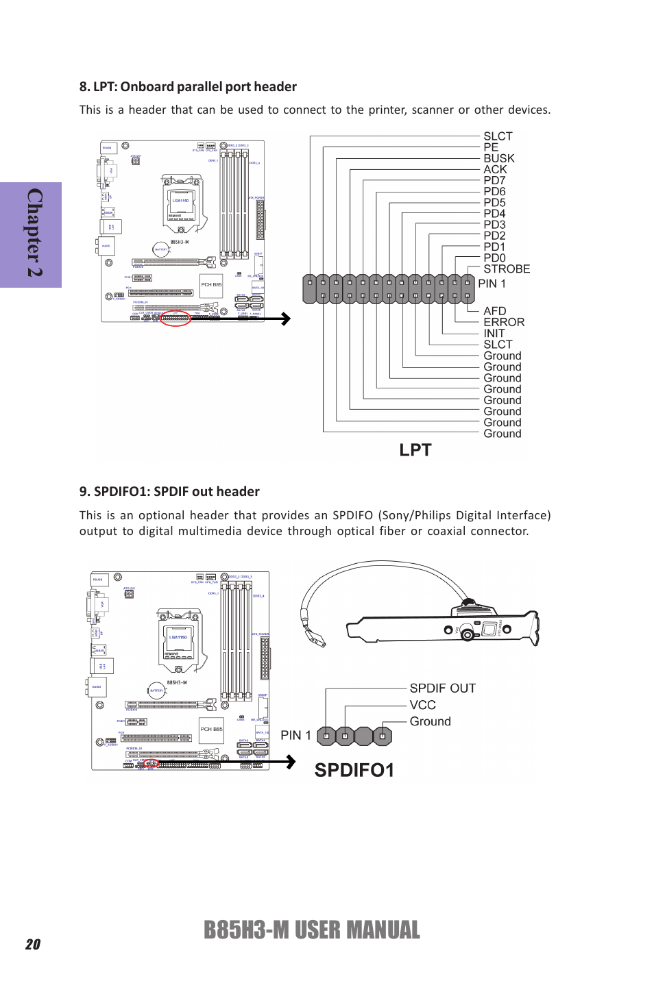 B85h3-m user manual, Chapter 2 | Elitegroup B85H3-M (V1.0) User Manual | Page 24 / 82