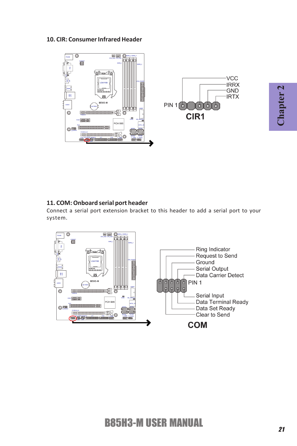 B85h3-m user manual, Chapter 2 | Elitegroup B85H3-M (V1.0) User Manual | Page 25 / 82