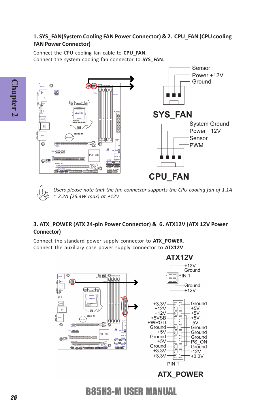 B85h3-m user manual, Chapter 2 | Elitegroup B85H3-M (V1.0) User Manual | Page 30 / 82