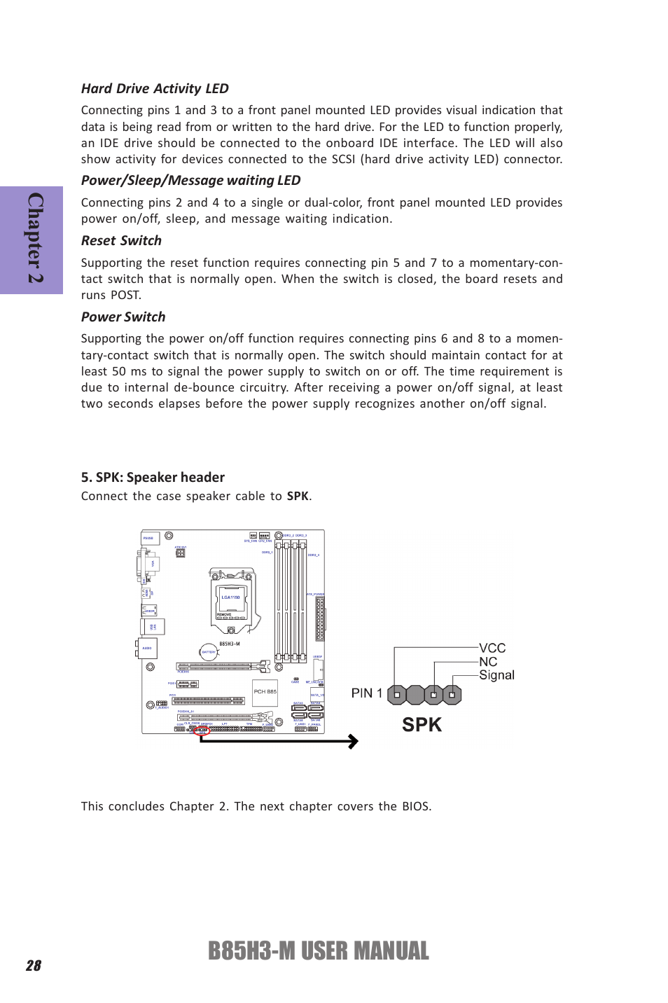 B85h3-m user manual, Chapter 2 | Elitegroup B85H3-M (V1.0) User Manual | Page 32 / 82