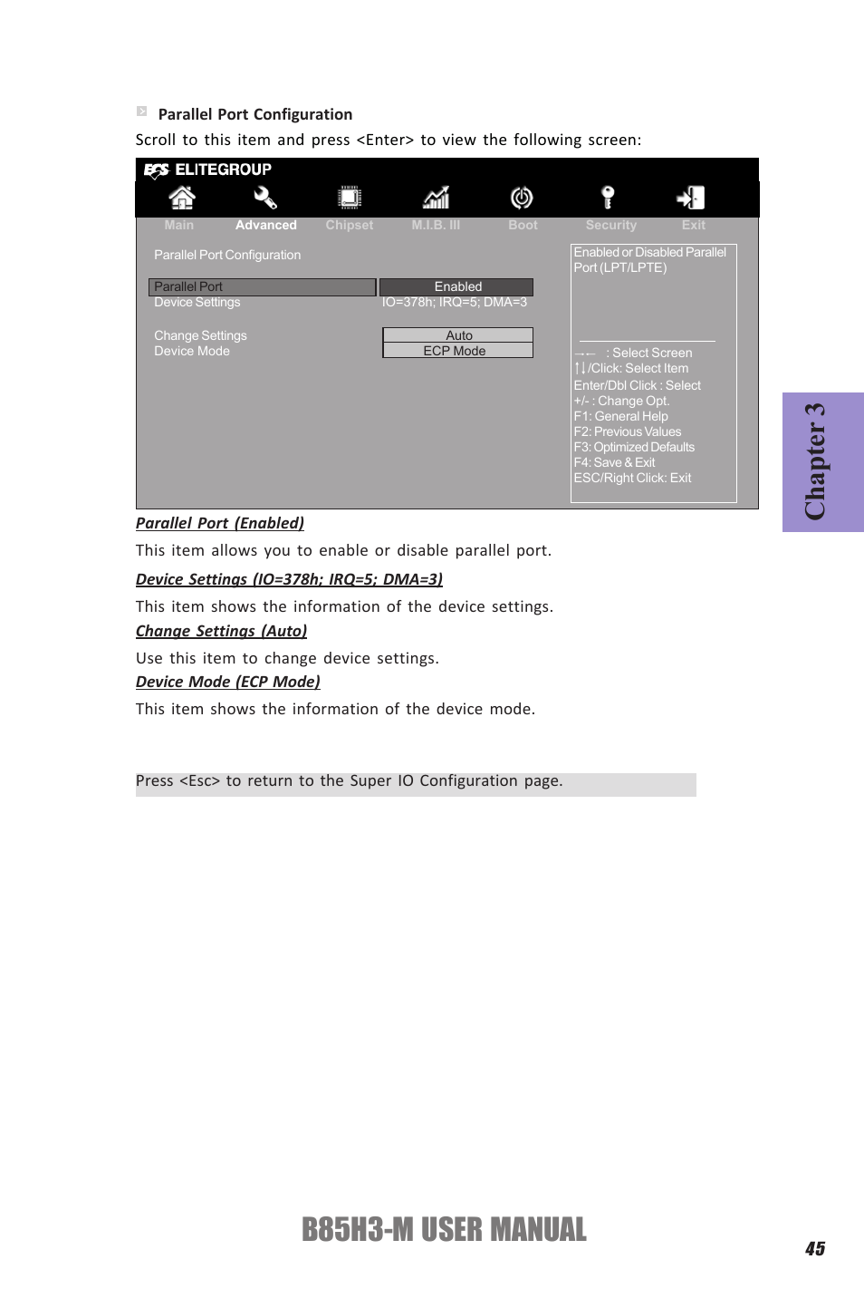 B85h3-m user manual, Chapter 3 | Elitegroup B85H3-M (V1.0) User Manual | Page 49 / 82