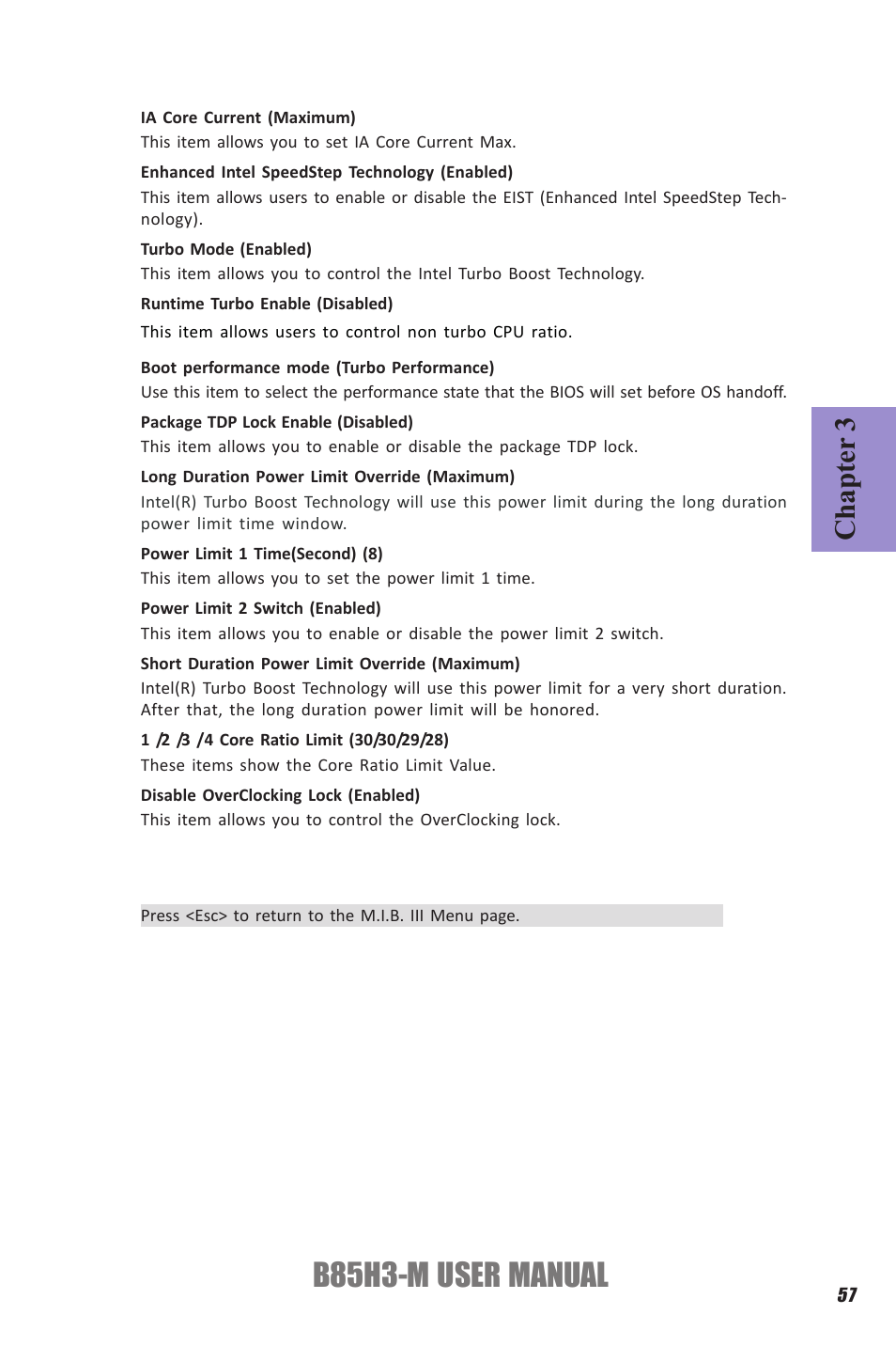 B85h3-m user manual, Chapter 3 | Elitegroup B85H3-M (V1.0) User Manual | Page 61 / 82