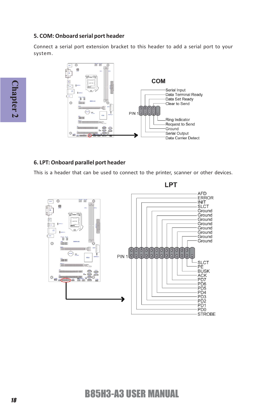 B85h3-a3 user manual, Chapter 2 | Elitegroup B85H3-A3 (V1.0) User Manual | Page 22 / 80