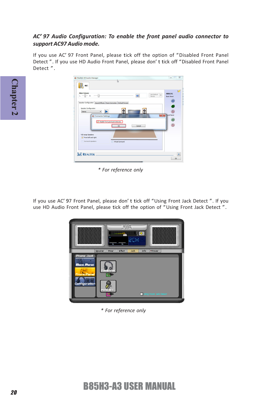 B85h3-a3 user manual, Chapter 2 | Elitegroup B85H3-A3 (V1.0) User Manual | Page 24 / 80