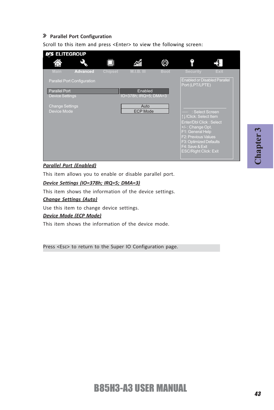 B85h3-a3 user manual, Chapter 3 | Elitegroup B85H3-A3 (V1.0) User Manual | Page 47 / 80