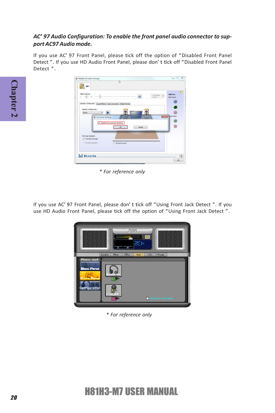 H81h3-m7 user manual, Chapter 2 | Elitegroup H81H3-M7 (V1.0) User Manual | Page 24 / 72