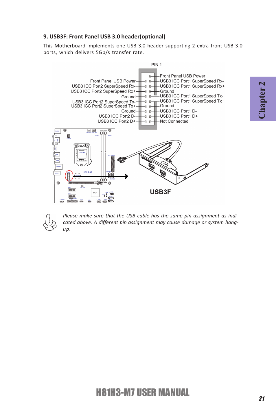 H81h3-m7 user manual, Chapter 2 | Elitegroup H81H3-M7 (V1.0) User Manual | Page 25 / 72