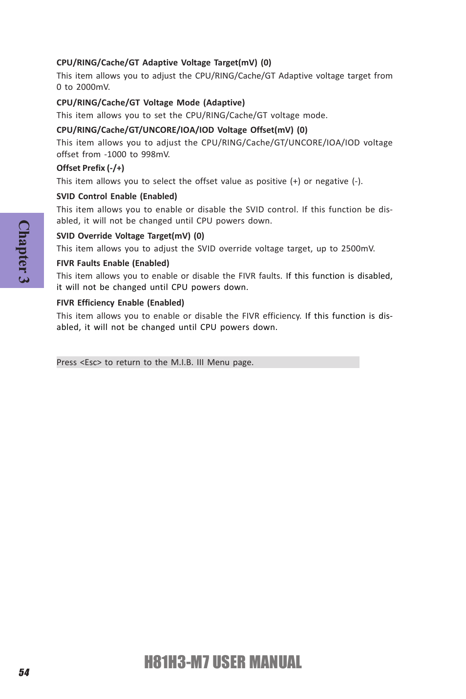 H81h3-m7 user manual, Chapter 3 | Elitegroup H81H3-M7 (V1.0) User Manual | Page 58 / 72