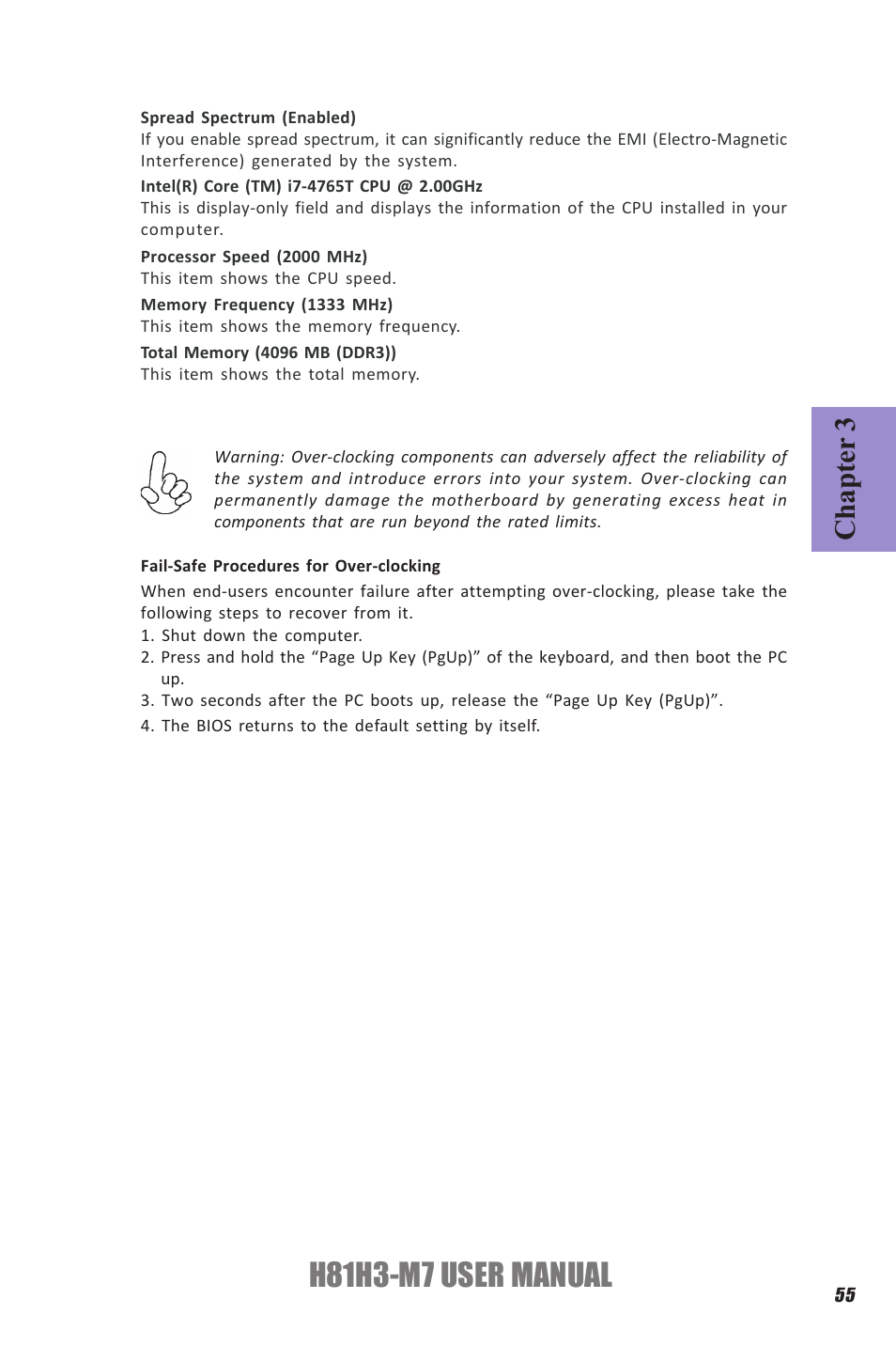 H81h3-m7 user manual, Chapter 3 | Elitegroup H81H3-M7 (V1.0) User Manual | Page 59 / 72