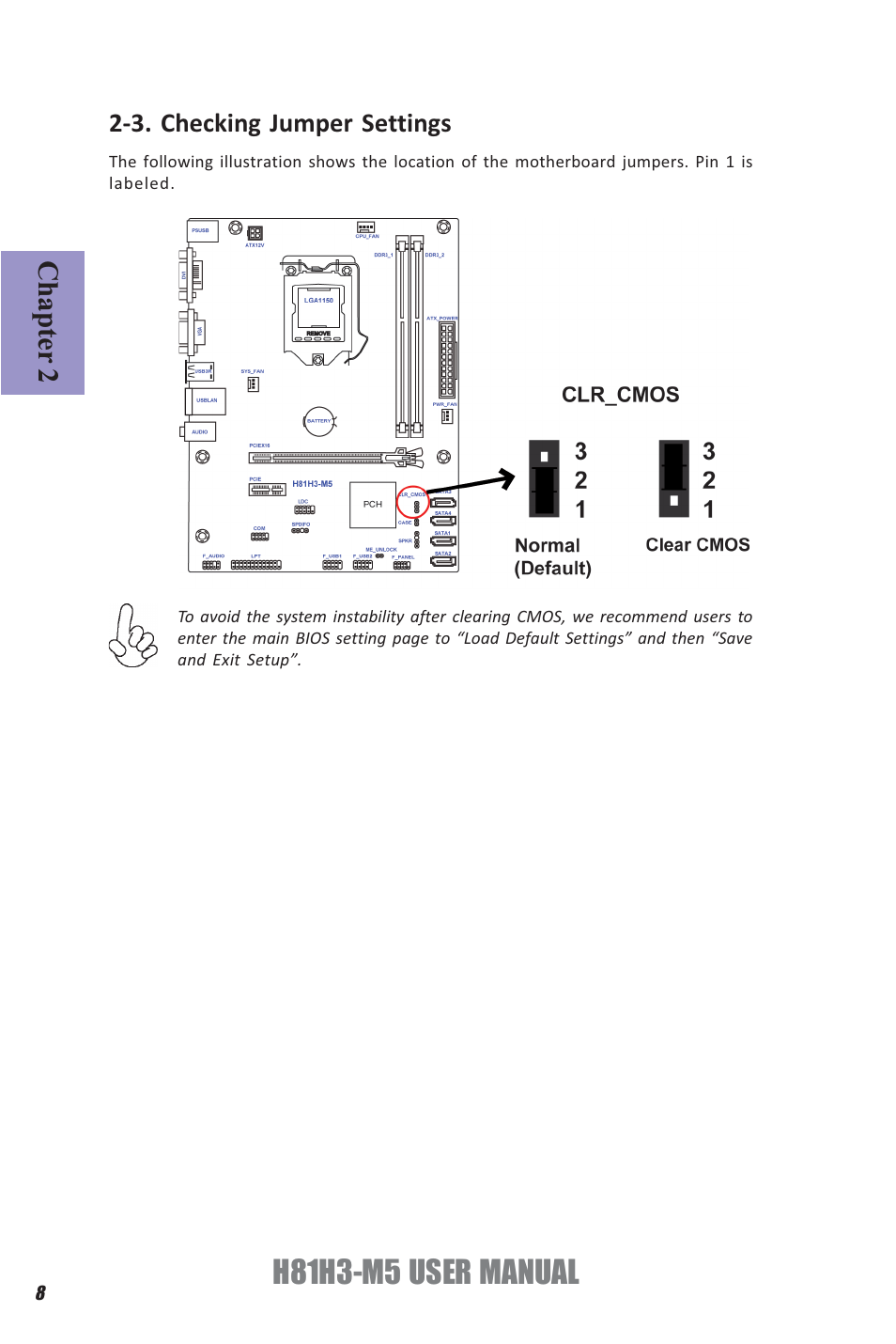 H81h3-m5 user manual, Chapter 2 | Elitegroup H81H3-M5 (V1.0) User Manual | Page 12 / 68