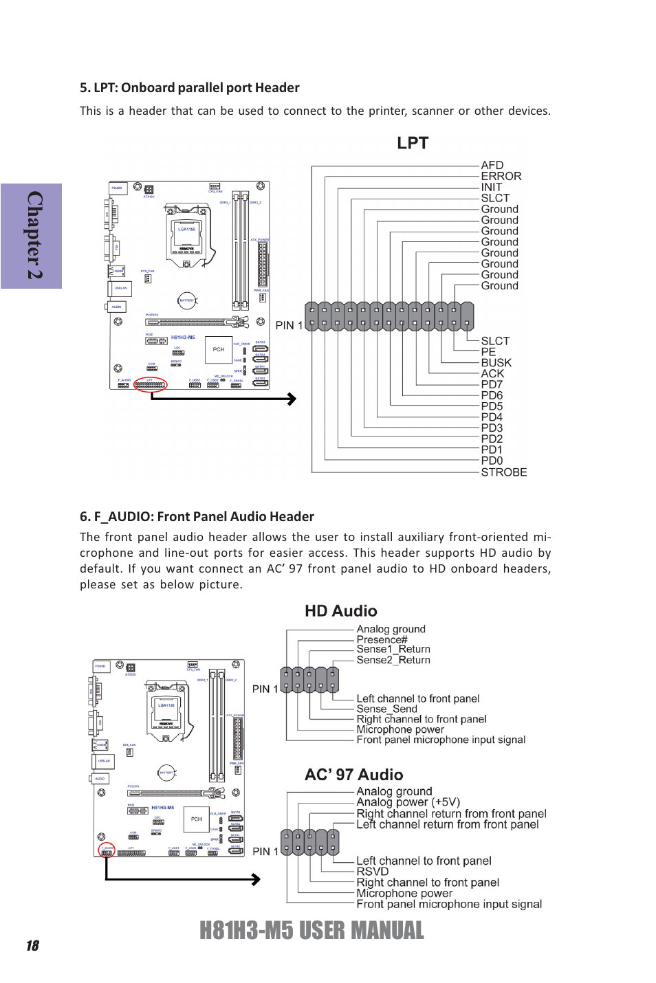 H81h3-m5 user manual, Chapter 2 | Elitegroup H81H3-M5 (V1.0) User Manual | Page 22 / 68