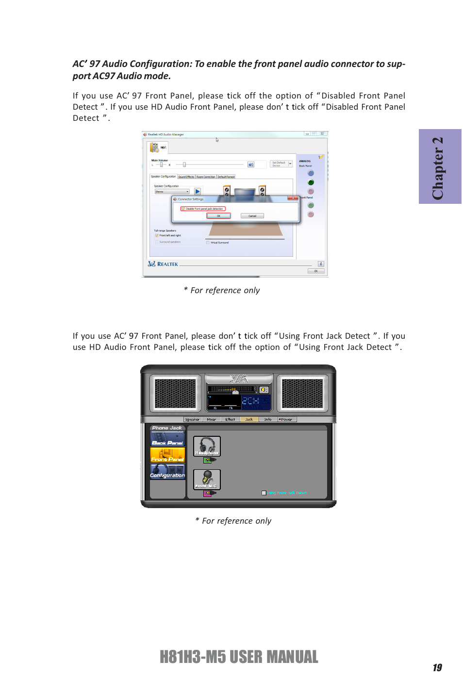 H81h3-m5 user manual, Chapter 2 | Elitegroup H81H3-M5 (V1.0) User Manual | Page 23 / 68