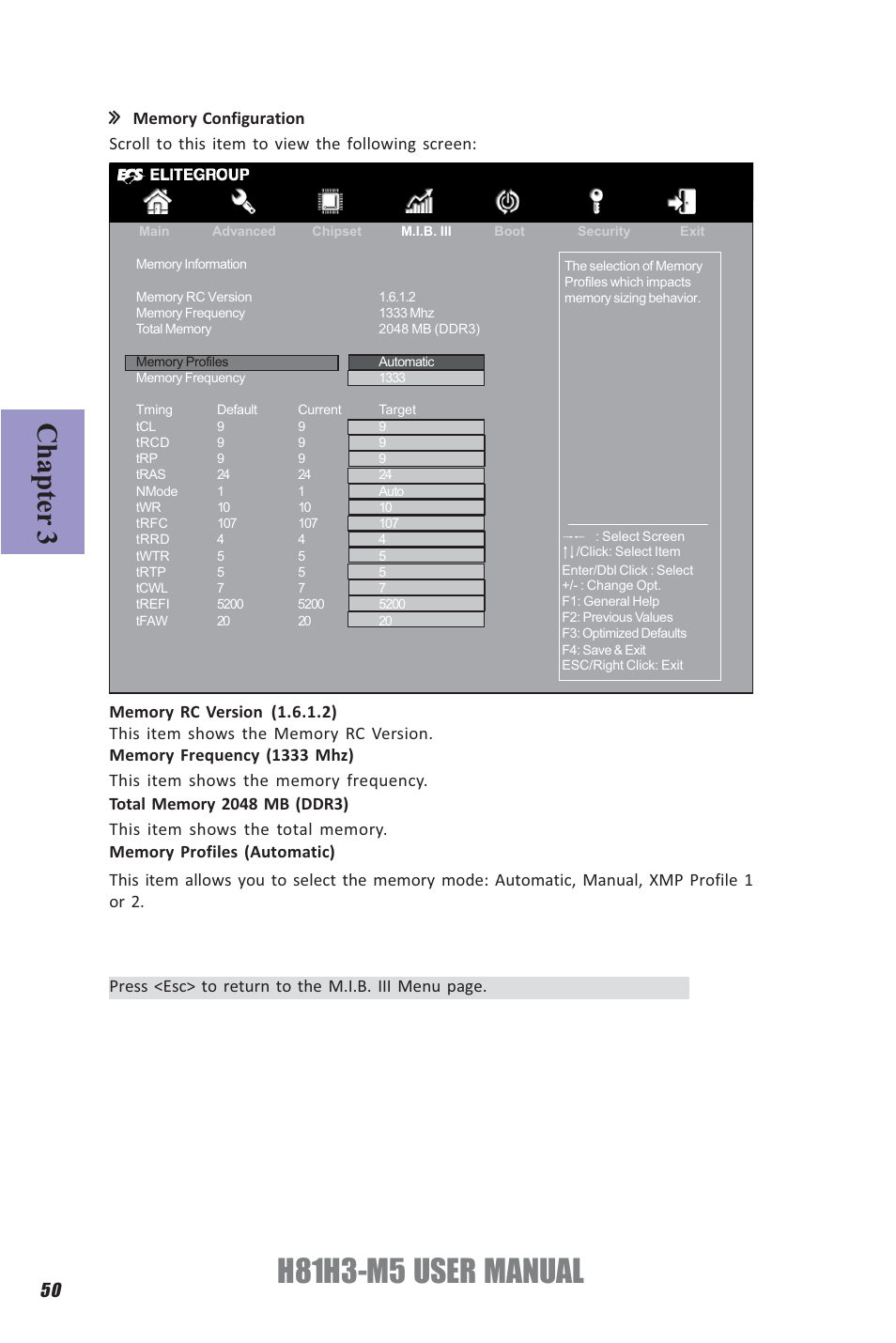 H81h3-m5 user manual, Chapter 3 | Elitegroup H81H3-M5 (V1.0) User Manual | Page 54 / 68