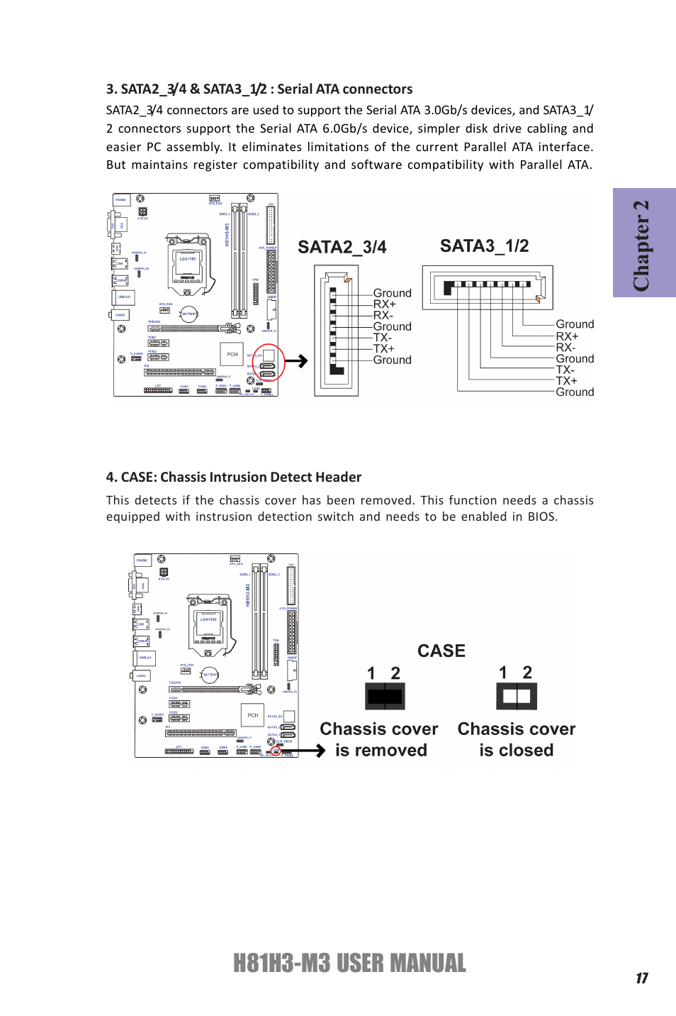 H81h3-m3 user manual, Chapter 2 | Elitegroup H81H3-M3 (V1.0) User Manual | Page 21 / 72