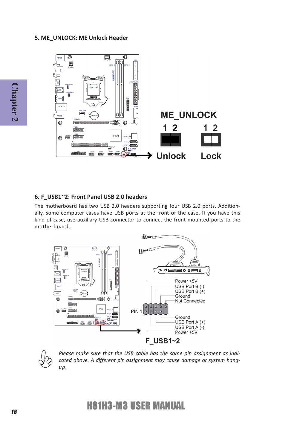 H81h3-m3 user manual, Chapter 2 | Elitegroup H81H3-M3 (V1.0) User Manual | Page 22 / 72