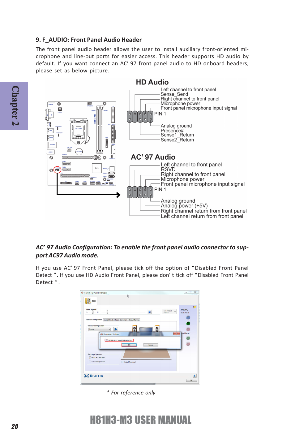H81h3-m3 user manual, Chapter 2 | Elitegroup H81H3-M3 (V1.0) User Manual | Page 24 / 72