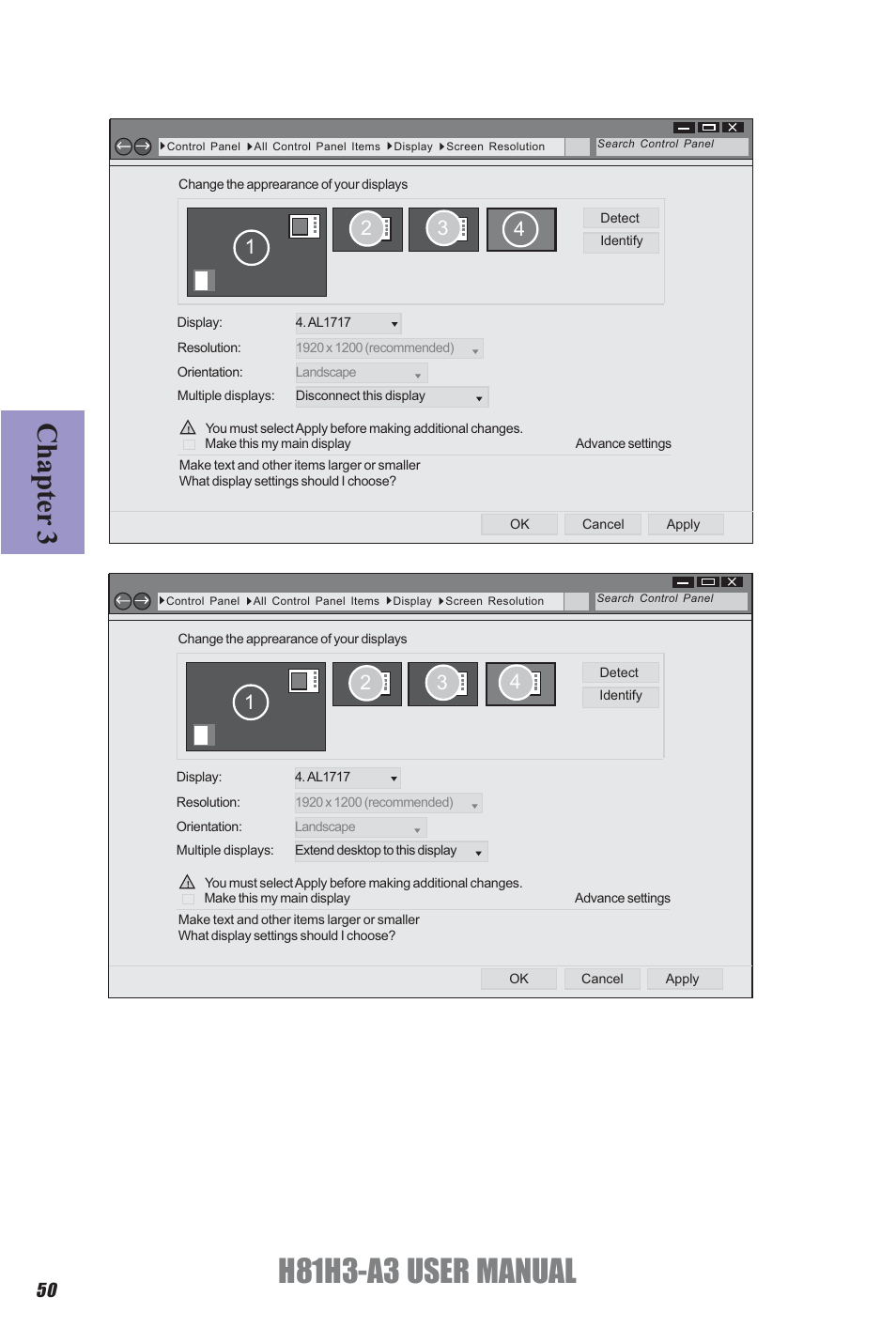 H81h3-a3 user manual, Chapter 3 | Elitegroup H81H3-A3 (V1.0) User Manual | Page 54 / 80