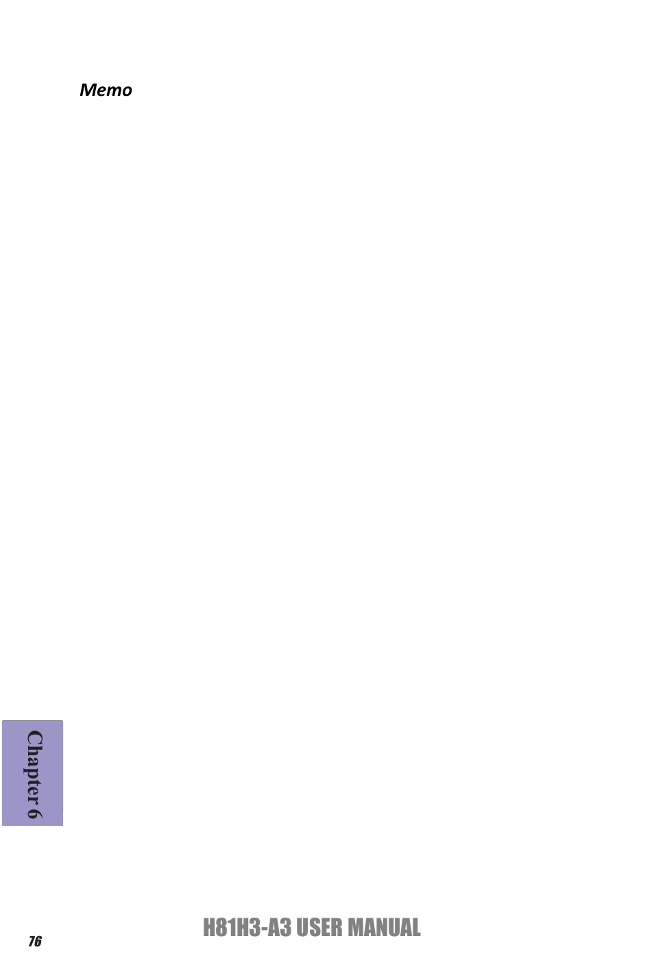 H81h3-a3 user manual | Elitegroup H81H3-A3 (V1.0) User Manual | Page 80 / 80