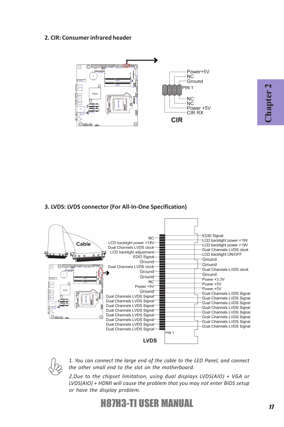 H87h3-ti user manual, Chapter 2 | Elitegroup H87H3-TI (V1.0) User Manual | Page 21 / 70