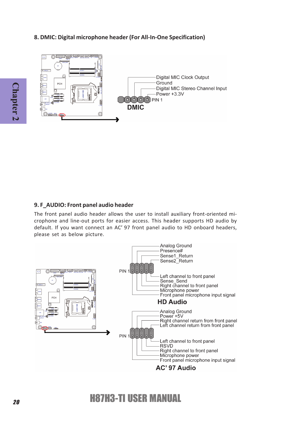 H87h3-ti user manual, Chapter 2 | Elitegroup H87H3-TI (V1.0) User Manual | Page 24 / 70