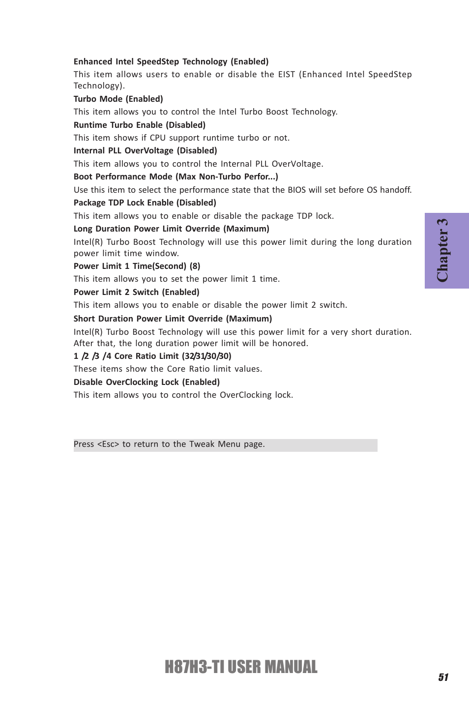 H87h3-ti user manual, Chapter 3 | Elitegroup H87H3-TI (V1.0) User Manual | Page 55 / 70