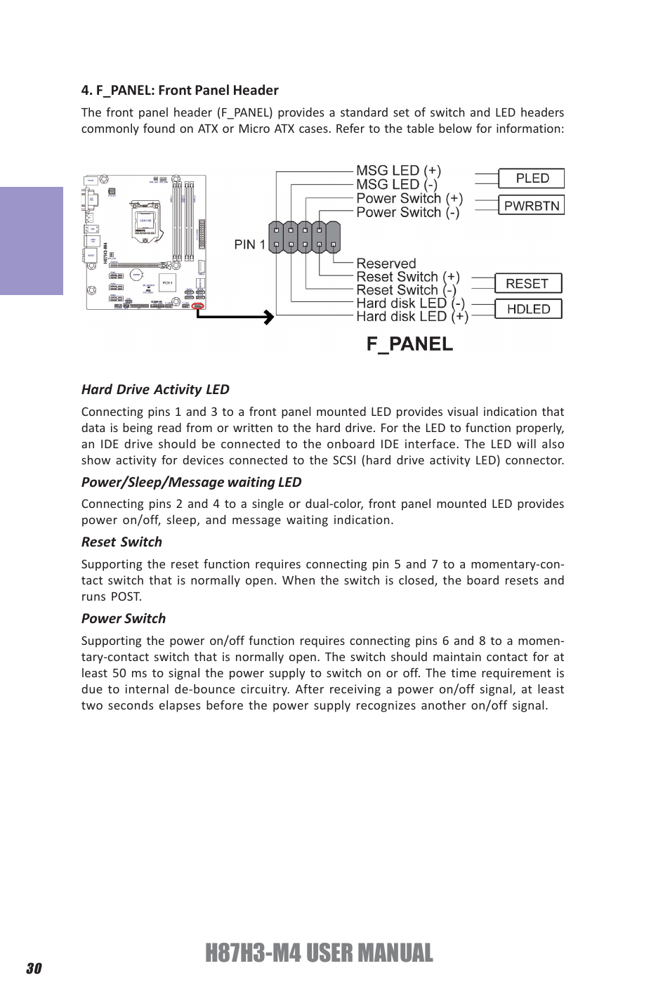 H87h3-m4 user manual, Chapter 2 | Elitegroup H87H3-M4 (V1.0) User Manual | Page 34 / 94