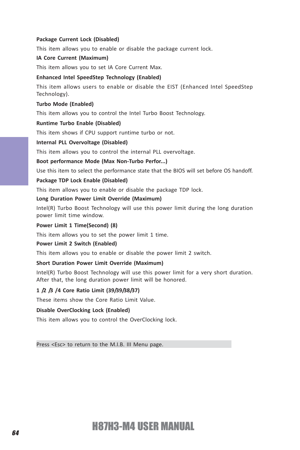 H87h3-m4 user manual, Chapter 3 | Elitegroup H87H3-M4 (V1.0) User Manual | Page 68 / 94