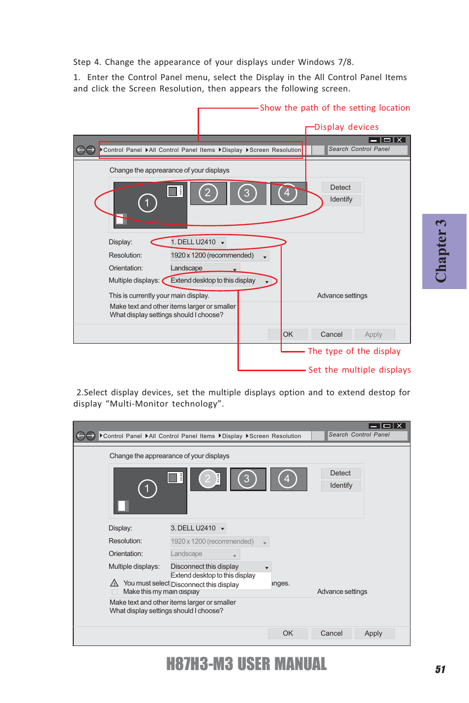 H87h3-m3 user manual, Chapter 3 | Elitegroup H87H3-M3 (V1.0) User Manual | Page 55 / 84