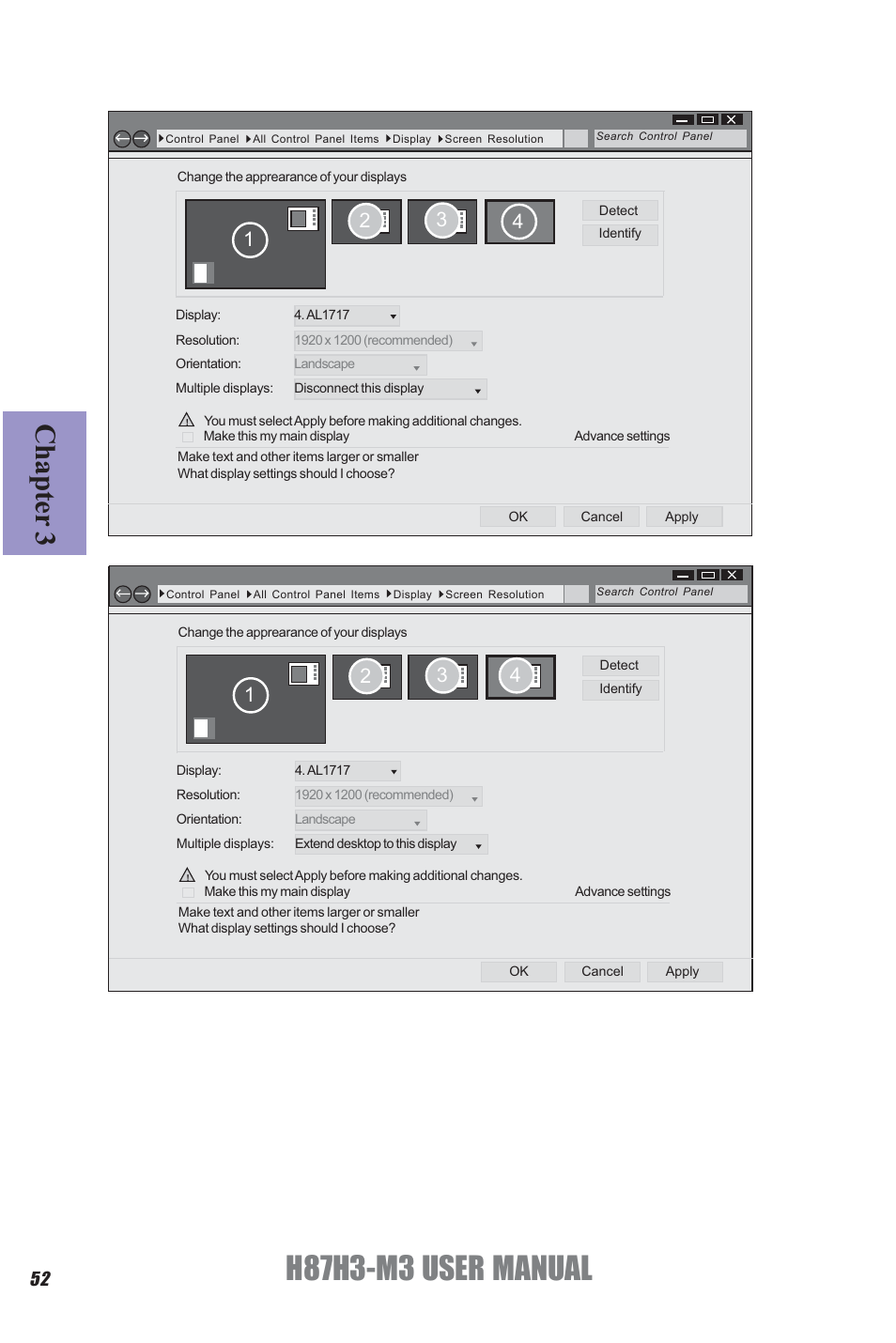 H87h3-m3 user manual, Chapter 3 | Elitegroup H87H3-M3 (V1.0) User Manual | Page 56 / 84
