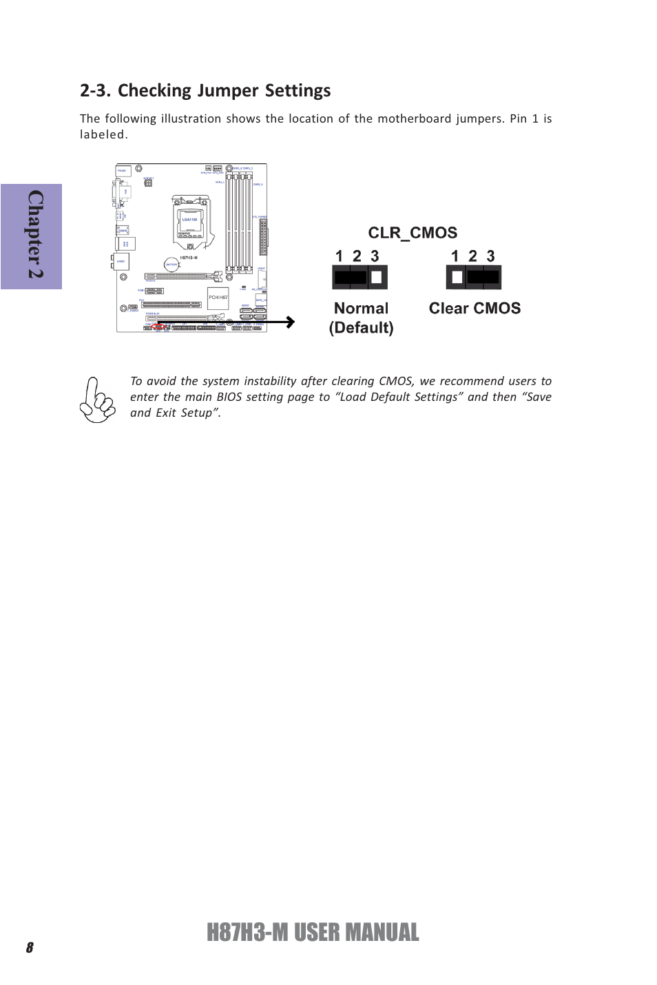 H87h3-m user manual, Chapter 2 | Elitegroup H87H3-M (V1.0) User Manual | Page 12 / 88