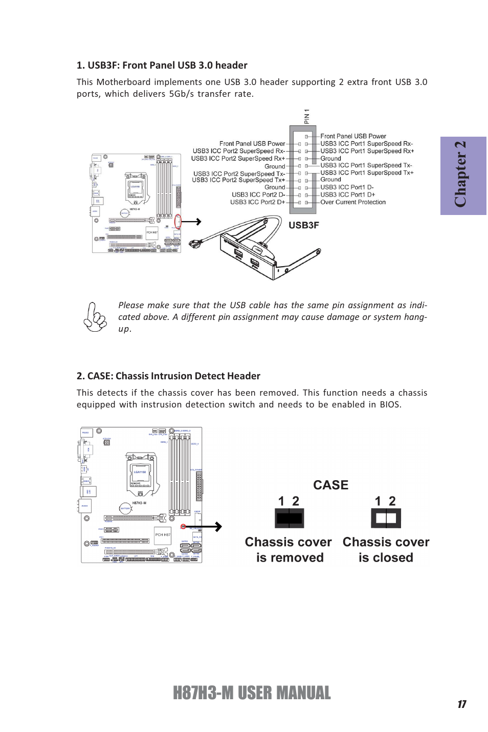 H87h3-m user manual, Chapter 2 | Elitegroup H87H3-M (V1.0) User Manual | Page 21 / 88