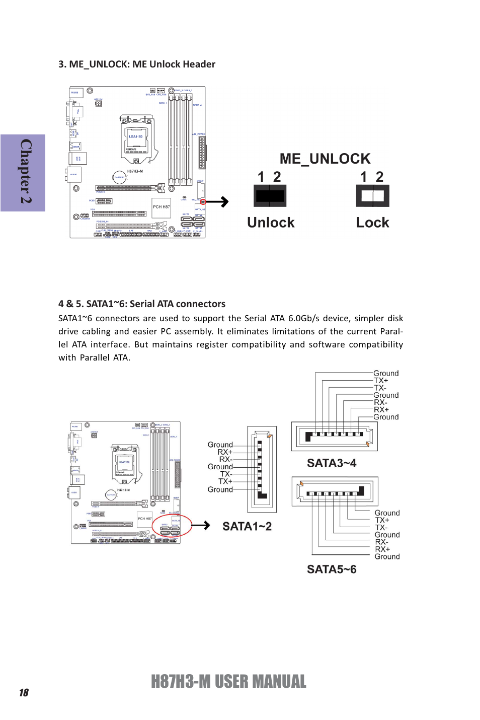 H87h3-m user manual, Chapter 2 | Elitegroup H87H3-M (V1.0) User Manual | Page 22 / 88