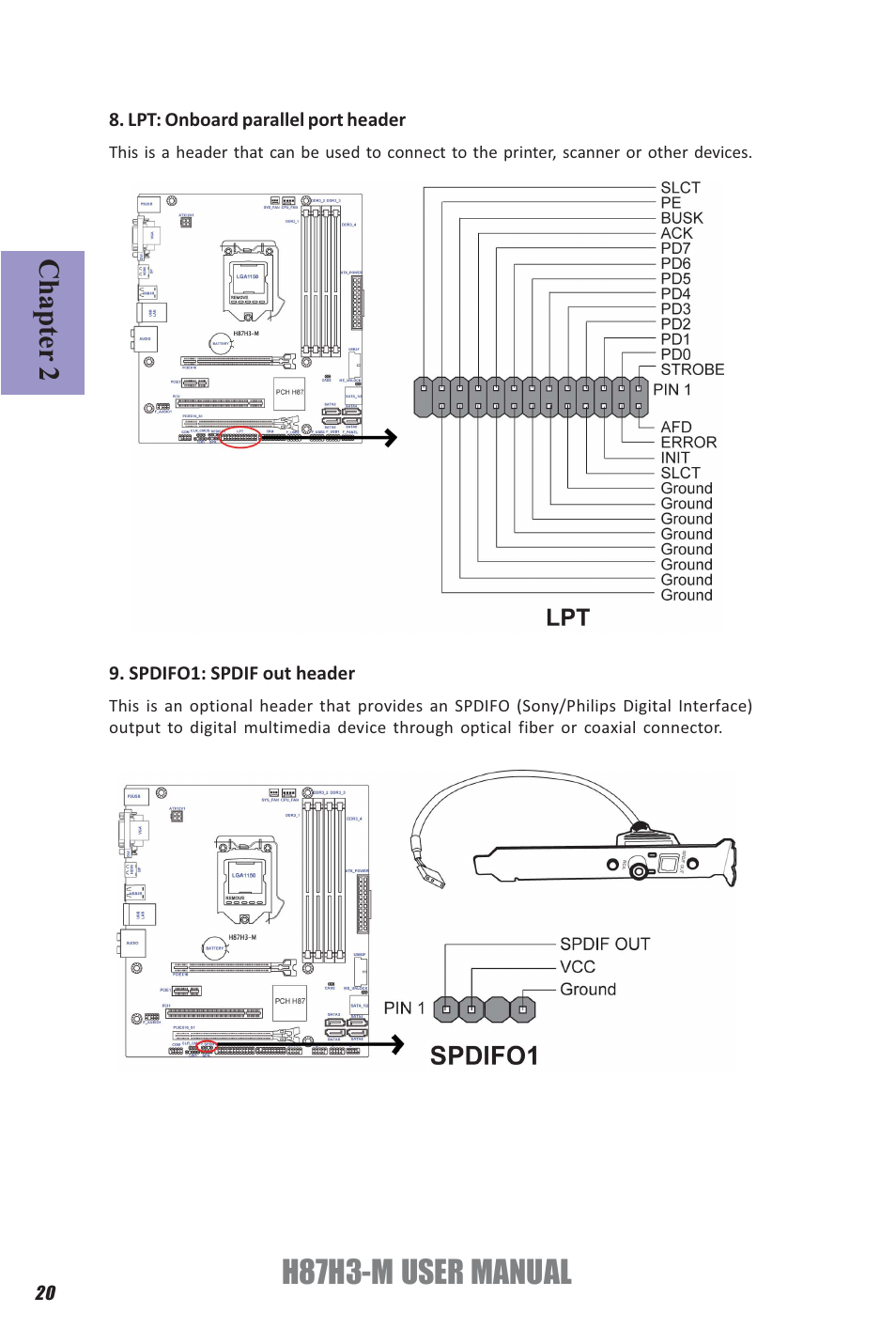 H87h3-m user manual, Chapter 2 | Elitegroup H87H3-M (V1.0) User Manual | Page 24 / 88