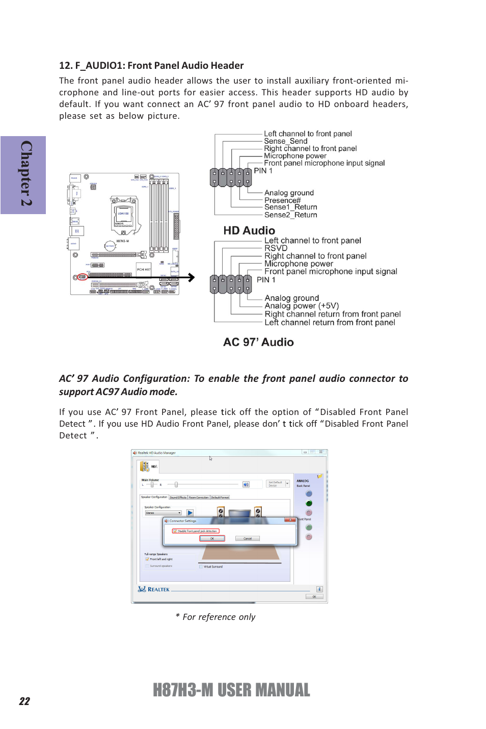 H87h3-m user manual, Chapter 2 | Elitegroup H87H3-M (V1.0) User Manual | Page 26 / 88