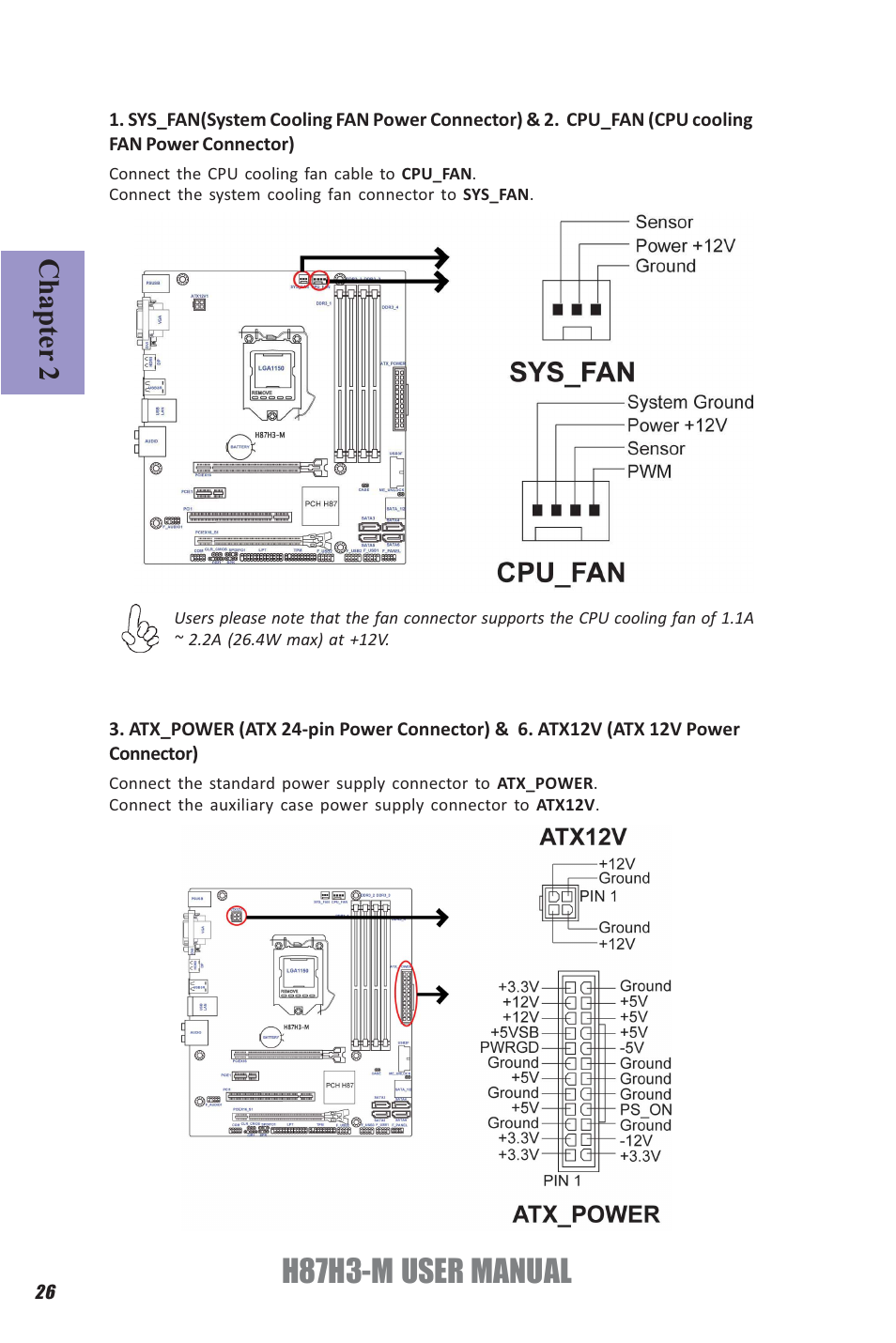 H87h3-m user manual, Chapter 2 | Elitegroup H87H3-M (V1.0) User Manual | Page 30 / 88