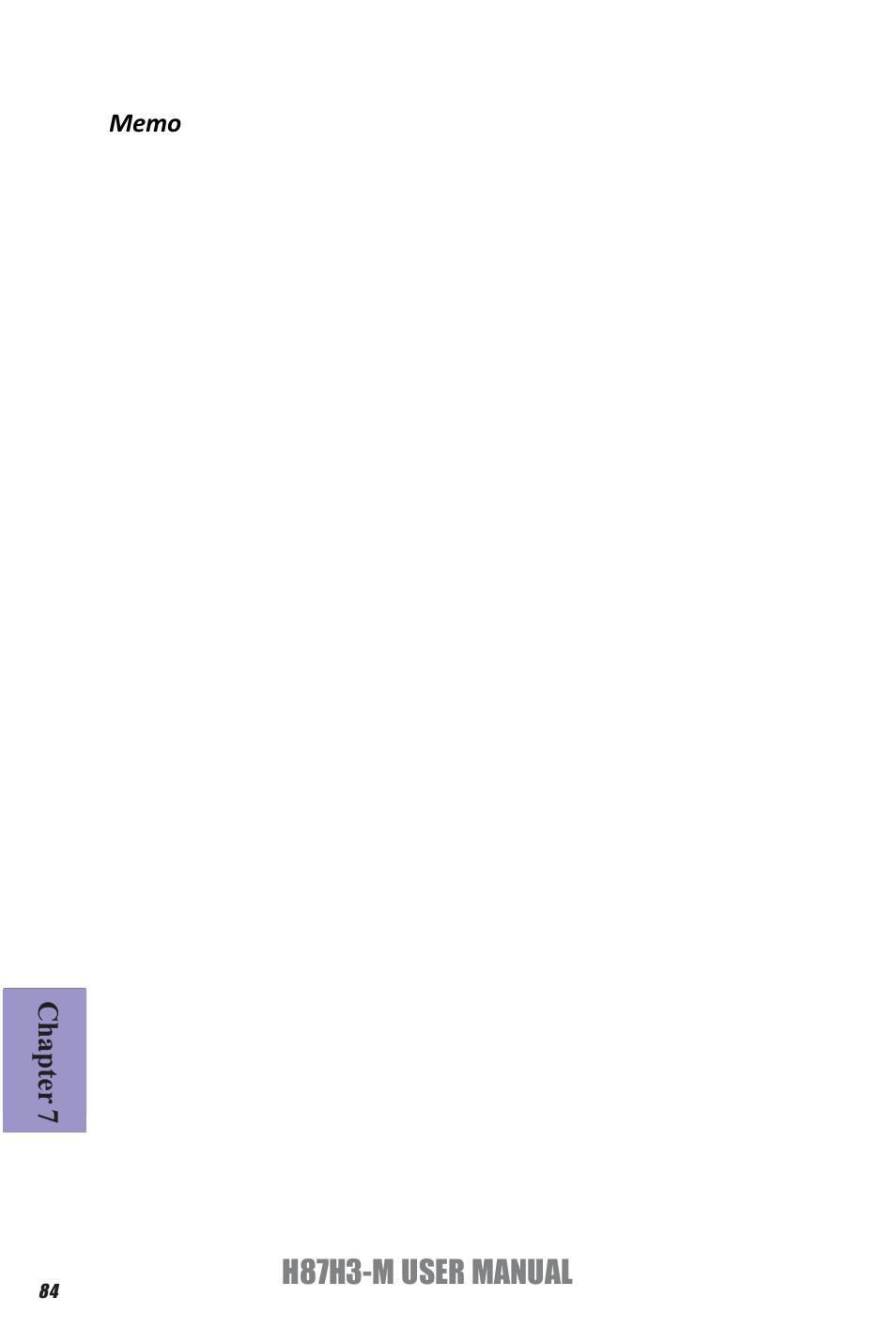 H87h3-m user manual | Elitegroup H87H3-M (V1.0) User Manual | Page 88 / 88