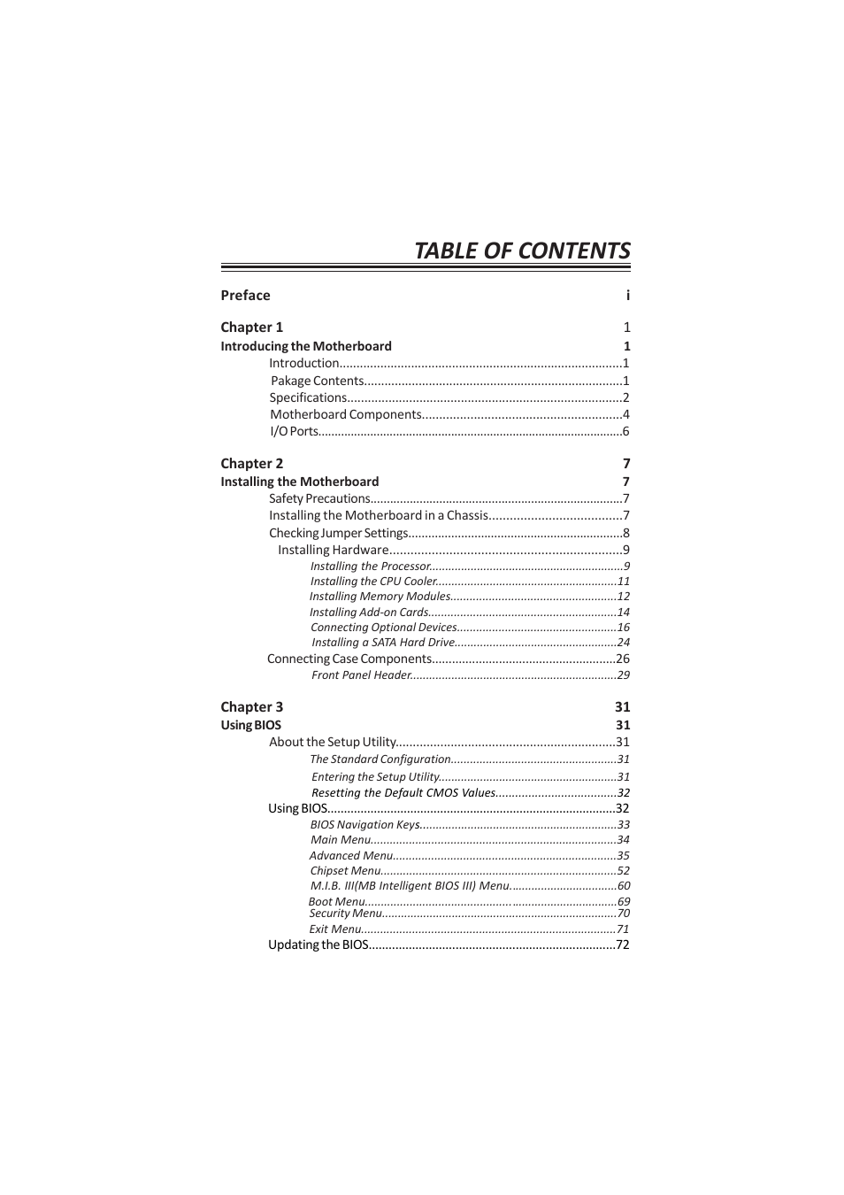 Elitegroup Z87H3-A4 (V1.0) User Manual | Page 3 / 96