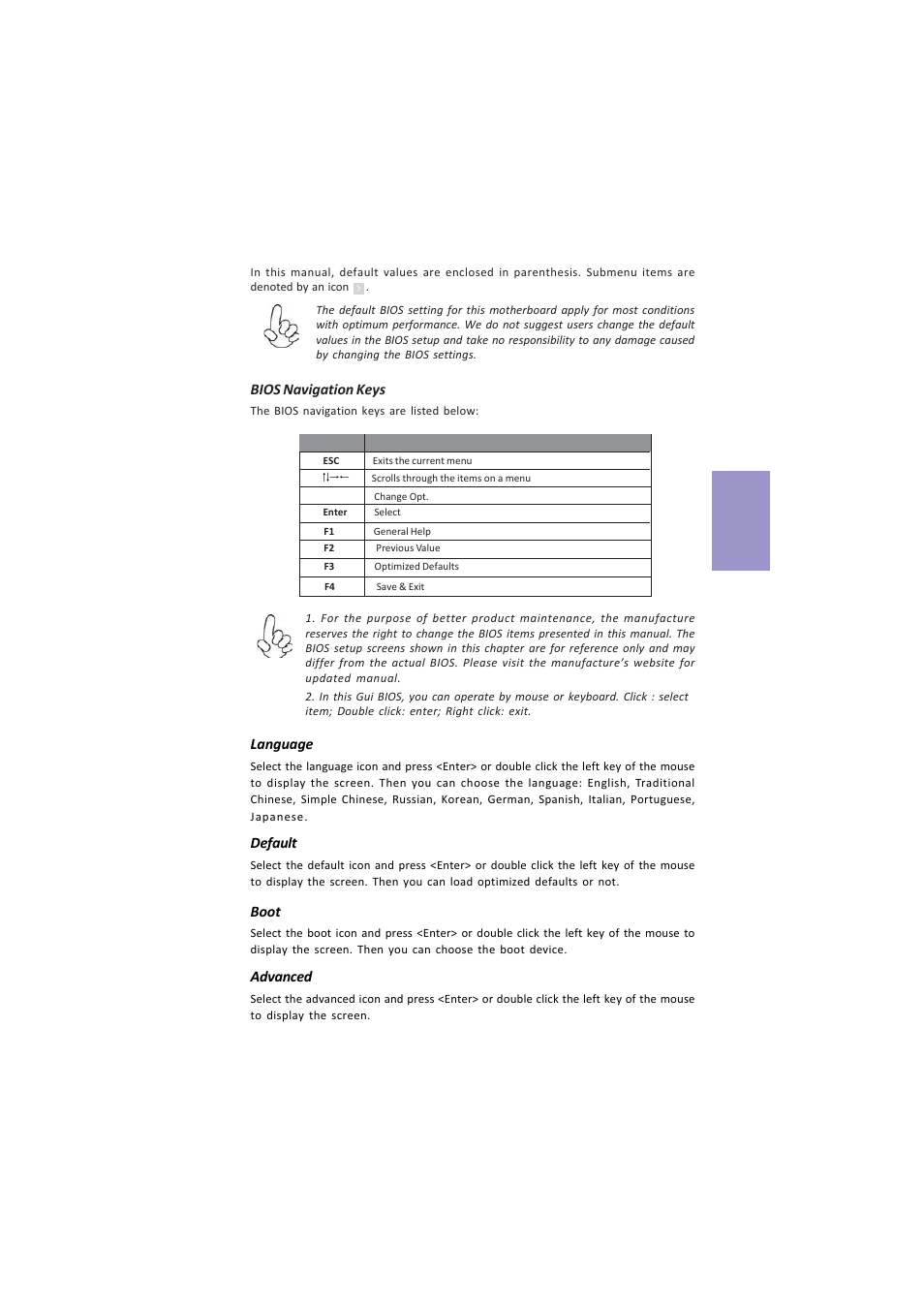 Z87h3-a4 user manual, Chapter 3 | Elitegroup Z87H3-A4 (V1.0) User Manual | Page 37 / 96