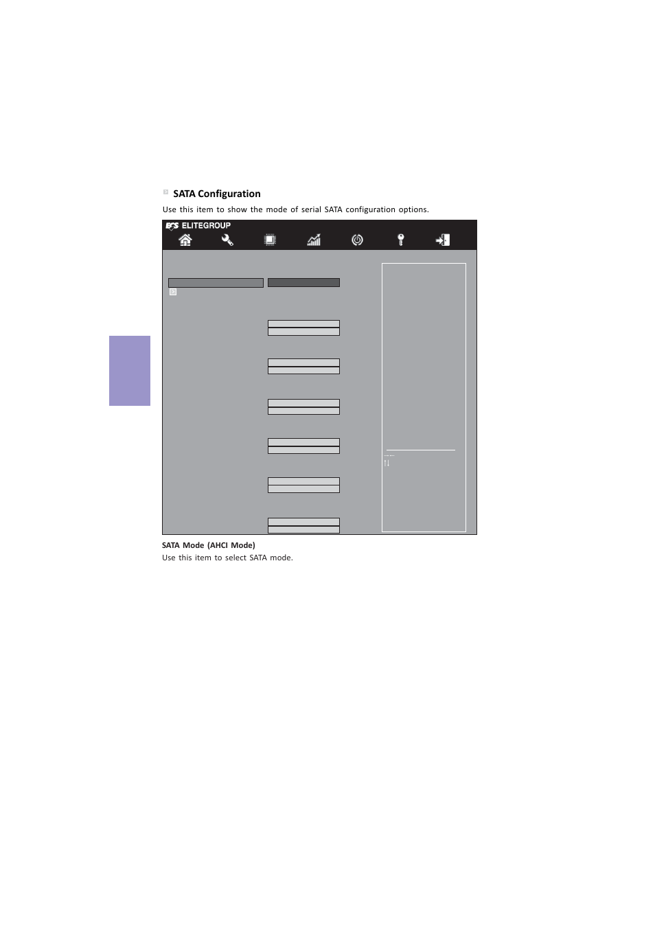 Z87h3-a4 user manual, Chapter 3, Sata configuration | Elitegroup Z87H3-A4 (V1.0) User Manual | Page 48 / 96