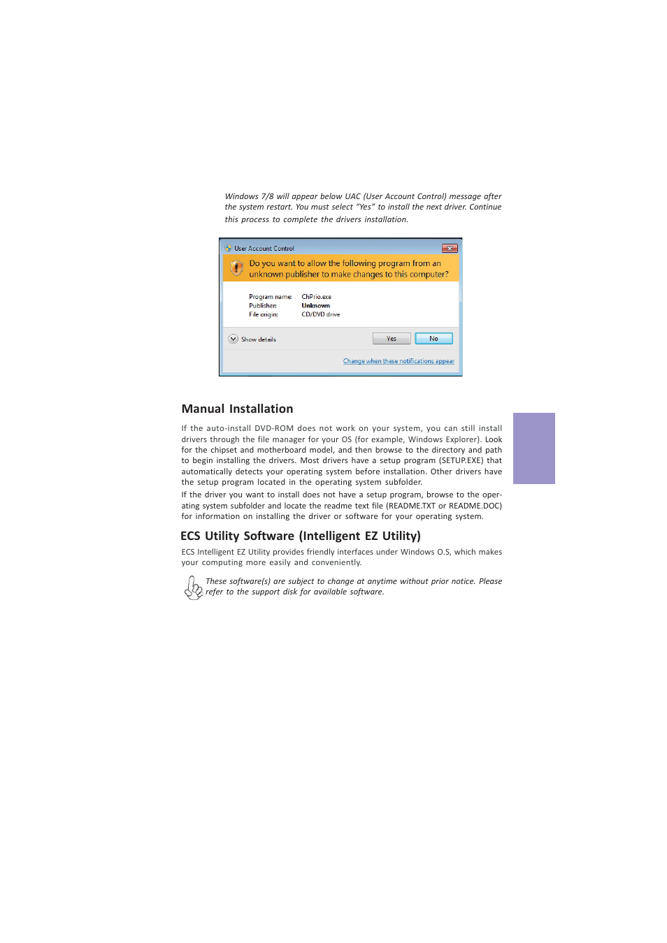 Z87h3-a4 user manual, Chapter 4 | Elitegroup Z87H3-A4 (V1.0) User Manual | Page 79 / 96