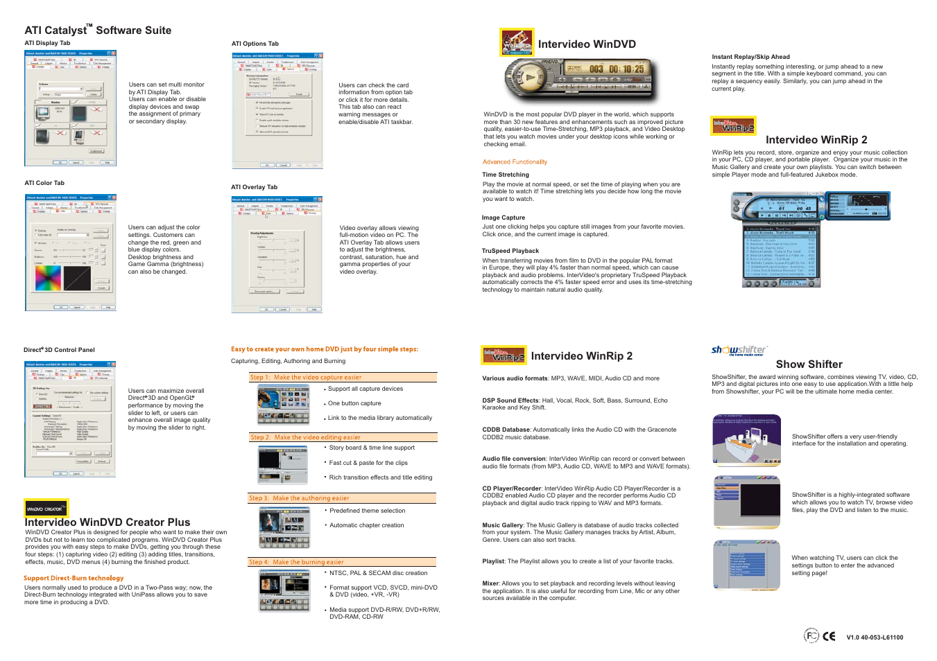 Elitegroup R9600XT-128TD (V1.0)-back User Manual | 1 page